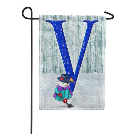 America Forever Just Keep Shovelin' Monogram Garden Flag