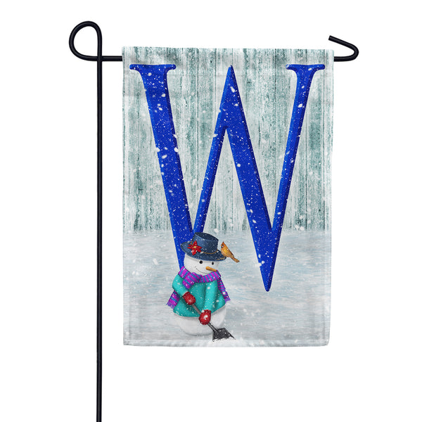 America Forever Just Keep Shovelin' Monogram Garden Flag