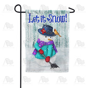 America Forever Just Keep Shovelin' Garden Flag