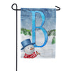 America Forever There's Snow Sun Today! Monogram Garden Flag