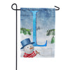 America Forever There's Snow Sun Today! Monogram Garden Flag