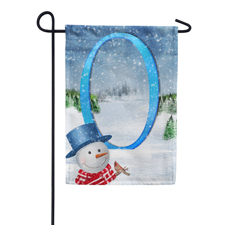 America Forever There's Snow Sun Today! Monogram Garden Flag