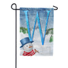 America Forever There's Snow Sun Today! Monogram Garden Flag
