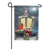 America Forever Winter Lamp Warmth Garden Flag