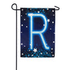 America Forever New Year Starlight Monogram Garden Flag
