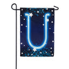 America Forever New Year Starlight Monogram Garden Flag
