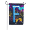 America Forever New Year Celebration Monogram Garden Flag
