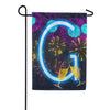 America Forever New Year Celebration Monogram Garden Flag