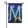 America Forever New Year Celebration Monogram Garden Flag