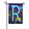 America Forever New Year Celebration Monogram Garden Flag