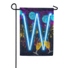 America Forever New Year Celebration Monogram Garden Flag