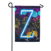 America Forever New Year Celebration Monogram Garden Flag