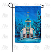 America Forever O Come All Ye Faithful Garden Flag