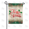 America Forever Tis The Season Holly & Pine Cone Garden Flag