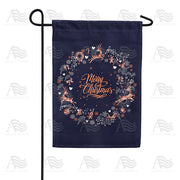 America Forever Blue Christmas Garden Flag