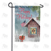 America Forever Happy Holidays! Garden Flag