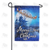America Forever Here Comes Santa! Garden Flag