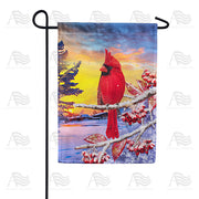 America Forever Bitter Cold Day Garden Flag