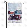 America Forever Winter At The Farm Garden Flag