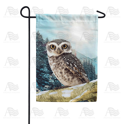America Forever Winter Morning Garden Flag