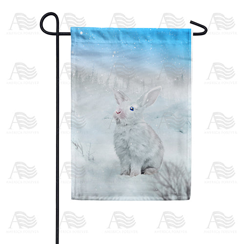 America Forever Snow White Rabbit Garden Flag