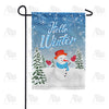 America Forever Snowman High 5 To Winter Garden Flag