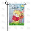 America Forever Be My Valentine? Garden Flag