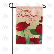 America Forever Roses For My Love Garden Flag