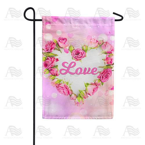 America Forever Never Ending Love Garden Flag