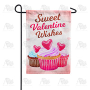 America Forever Sweet Valentine Wishes Garden Flag