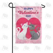 America Forever A Purr-Fect Love Garden Flag