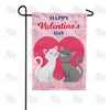 America Forever A Purr-Fect Love Garden Flag