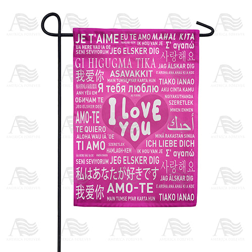 America Forever Love Is Universal Garden Flag