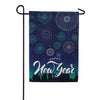 America Forever Blue Fireworks Garden Flag