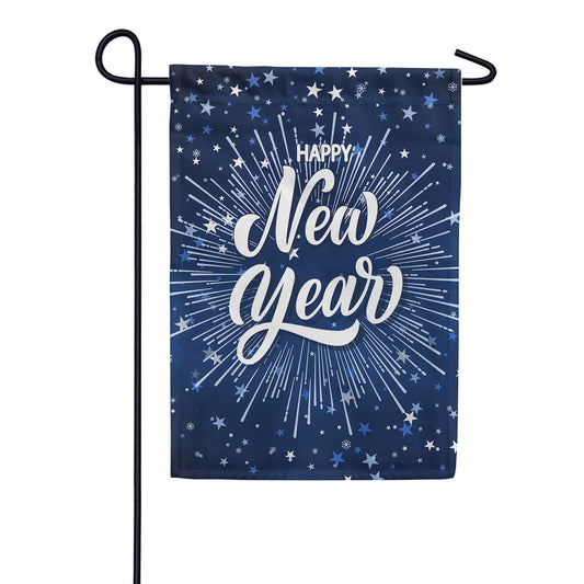 America Forever Blue Stars New Year Garden Flag
