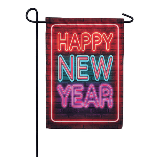 America Forever A Bright New Year Garden Flag