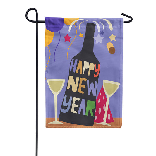 America Forever Pop The Cork! Garden Flag