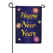 America Forever New Year Fireworks Garden Flag
