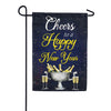 America Forever Cheers To The New Year Garden Flag