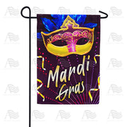 America Forever Carnival Mask Garden Flag