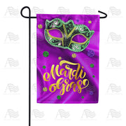 America Forever Mardi Gras Doubloons Garden Flag