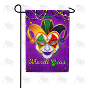 America Forever Colorful Jester Garden Flag