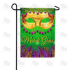 America Forever Mask And Feathers Garden Flag