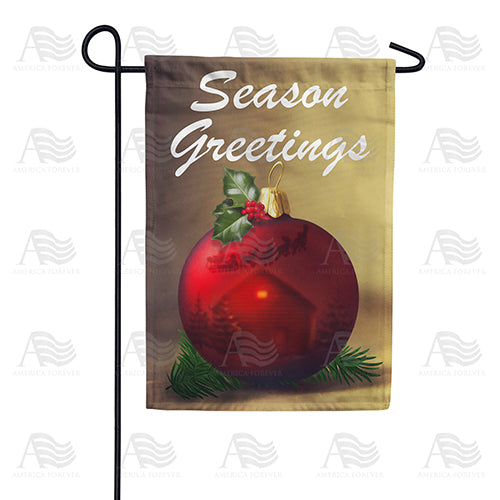 America Forever Reflection Of Christmas Garden Flag