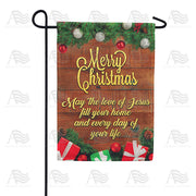 America Forever The Love Of Jesus Garden Flag