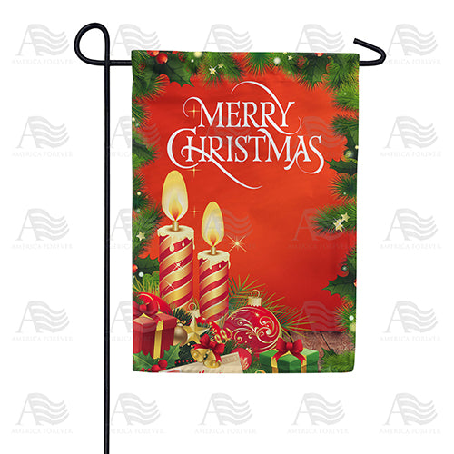 America Forever Christmas Decorations Garden Flag