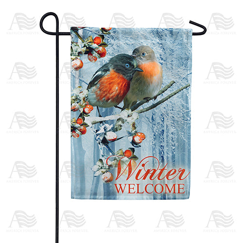 America Forever Birds Warm Cuddle Garden Flag
