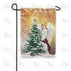 America Forever Winter Angel Garden Flag