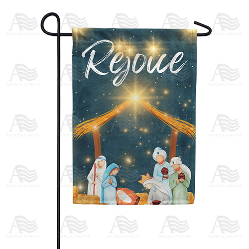 America Forever Bearing Gifts We Traverse So Far Garden Flag