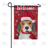 America Forever Santa Beagle Garden Flag
